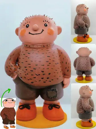 Custom 3D Sculptures from Kids Drawings - Mopoly