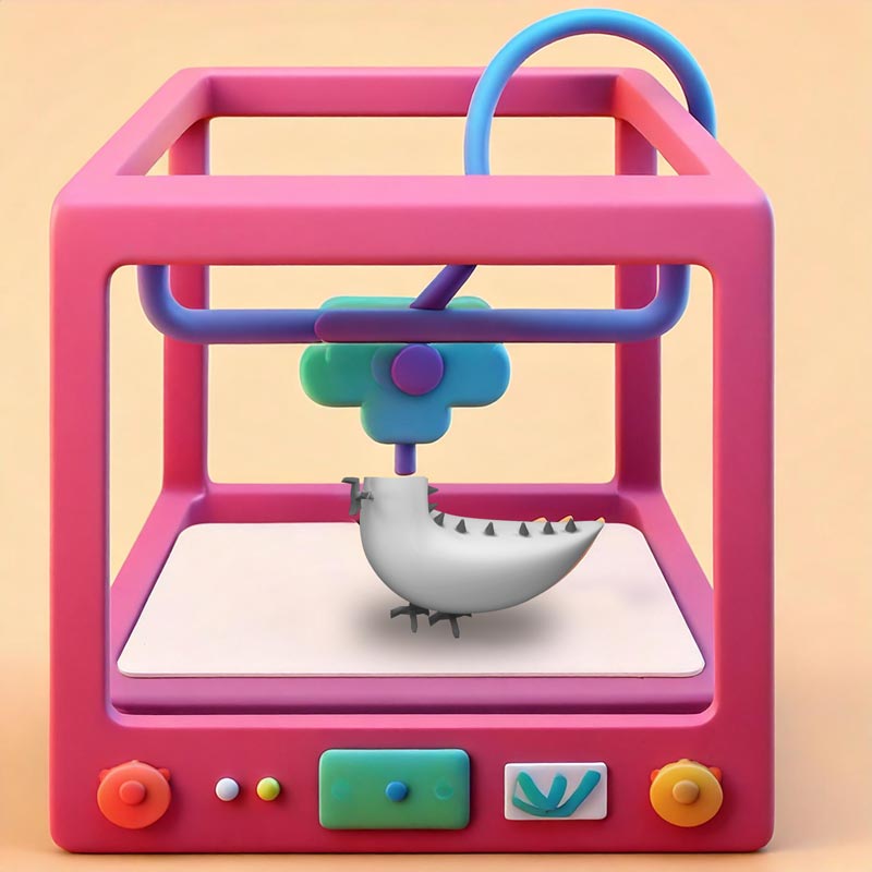 3D Printing
The design comes to life with precise