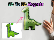 Ladda upp bild till gallerivisning, #product_name Custom 3D Magnet Sculptures Mopoly
