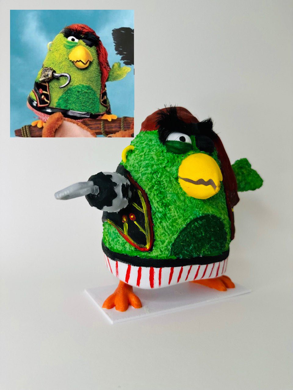 Load video: Video showing the Mopoly process of turning children&#39;s drawings into custom 3D sculptures using eco-friendly materials and hand-painted finishes.